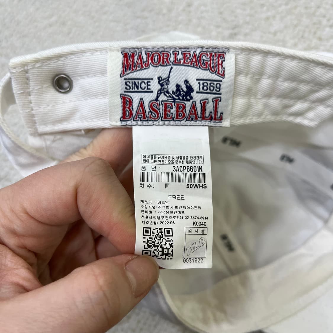 F 엠엘비 뉴욕양키스 볼캡 0415M 상품이미지4