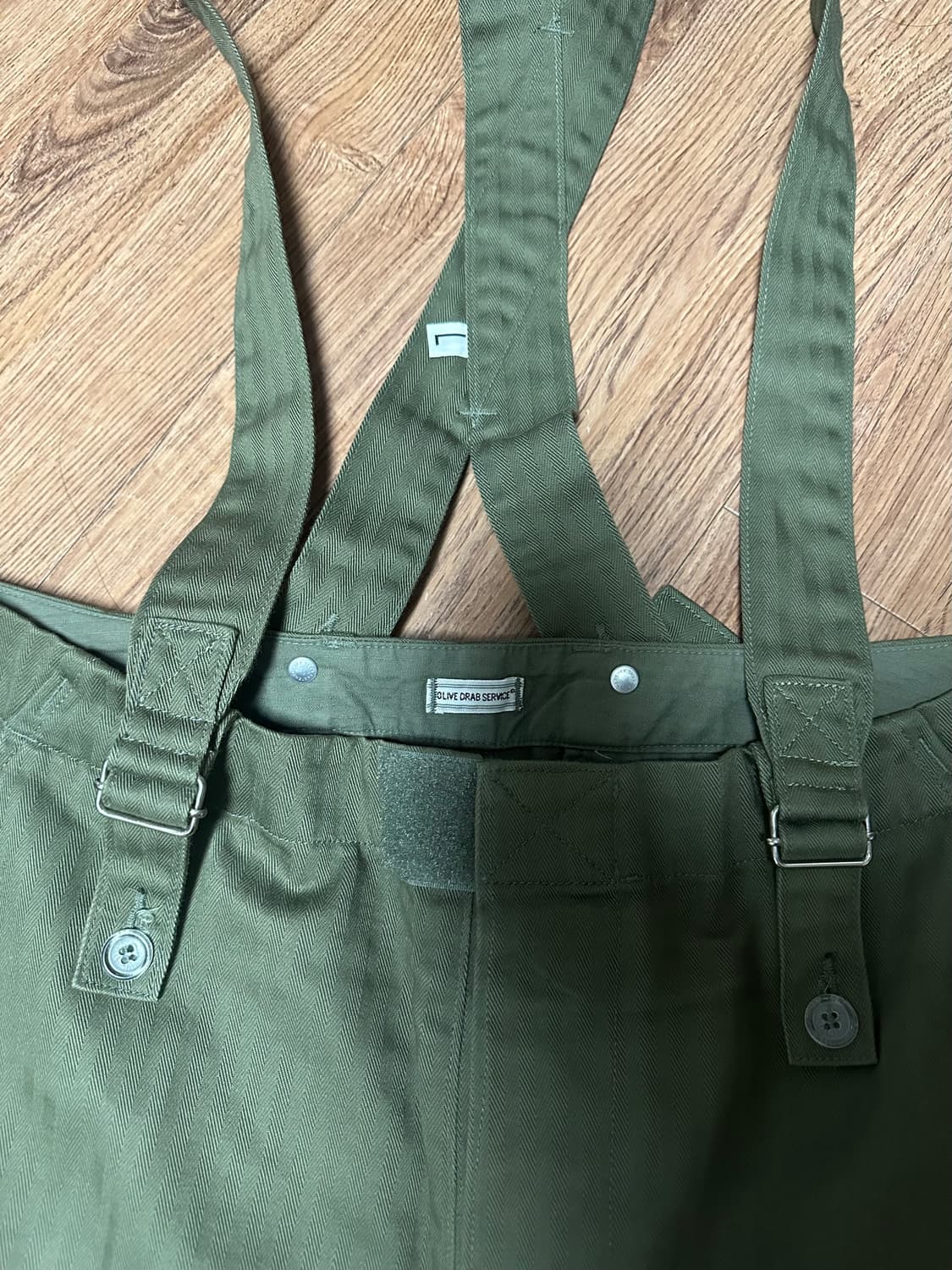 스펙테이터 ODS 크루맨 팬츠 올리브 상품이미지2