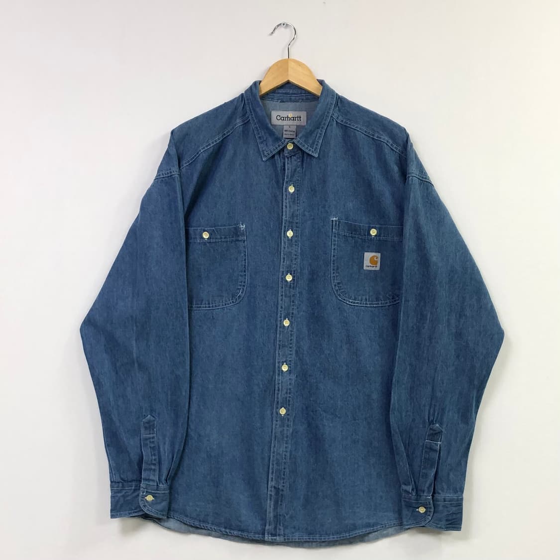 Xxl 칼하트 데님 셔츠 상품이미지2