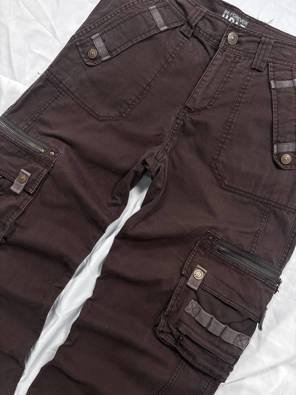 Vintage Brown Cargo Pants 상품이미지5