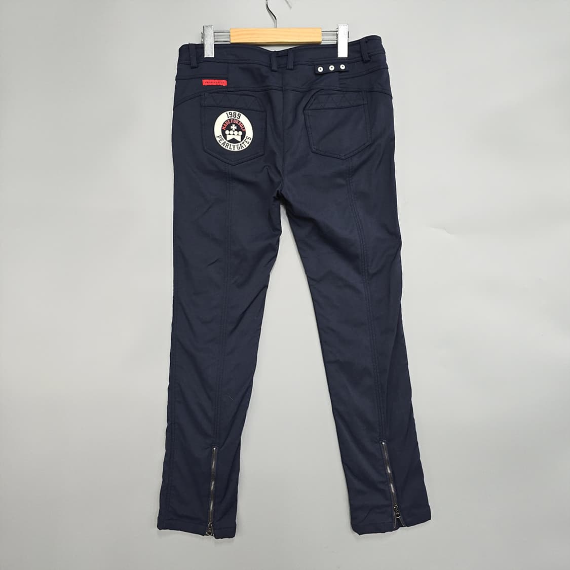 파리게이츠(pearlygates) 여성 골프 팬츠 네이비 2 상품이미지3