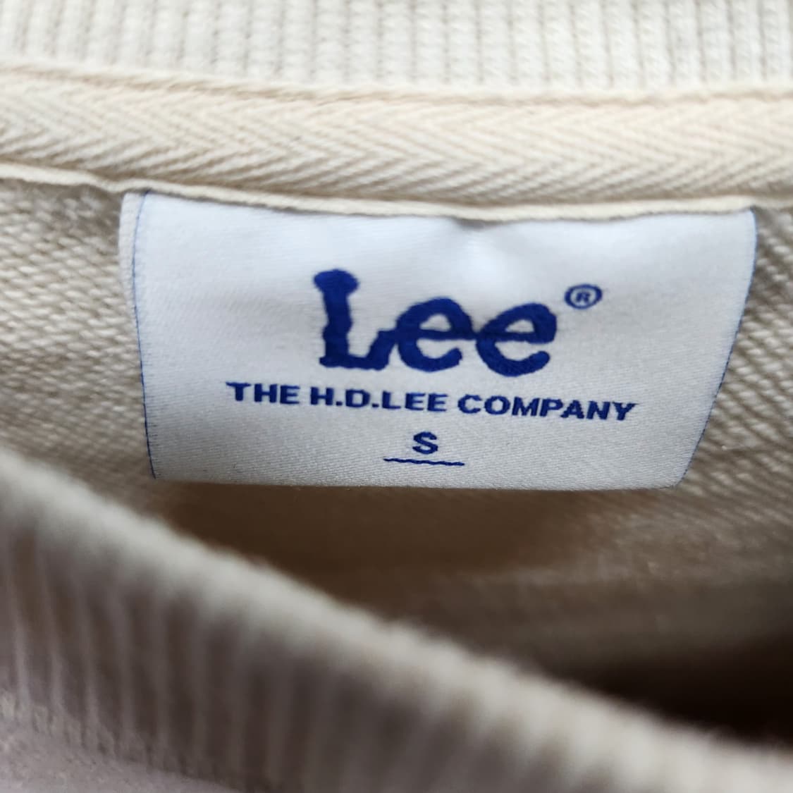 Lee 빅로고 프린팅 맨투맨 S(L) 상품이미지6