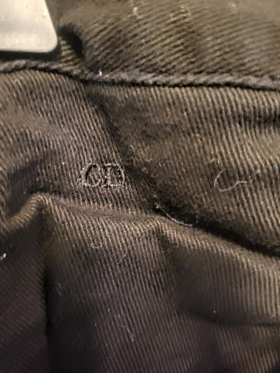 디올블랙 데미지 스티치 워싱 청바지 기장95 허리36 상품이미지2