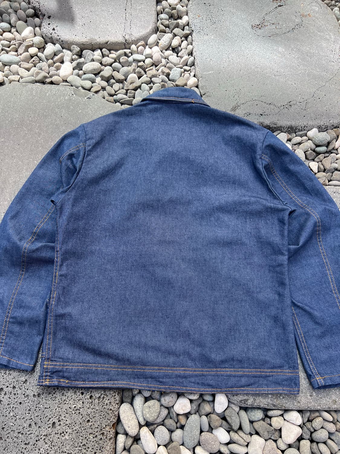 OLD VINTAGE DENIM FRENCH 빈티지프렌치데님워크자켓 상품이미지8
