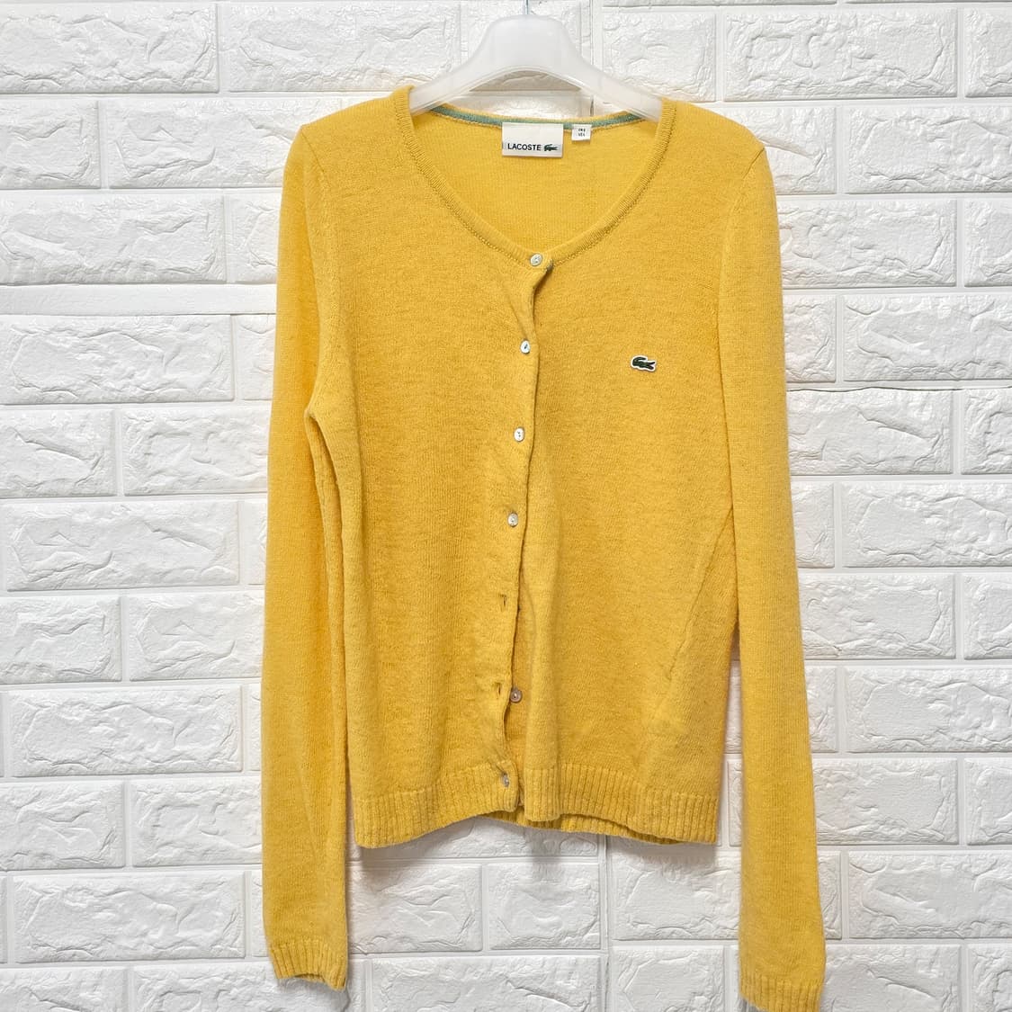 택포) 라코스테 여성 가디건 L 상품이미지1