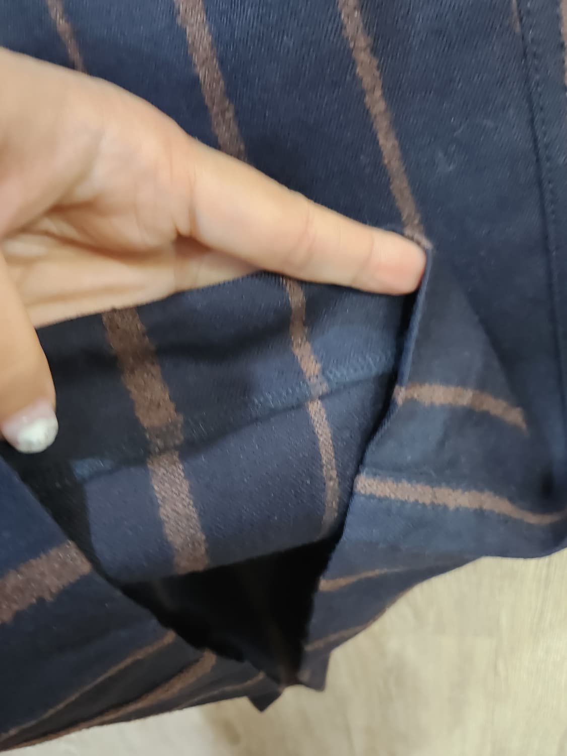 521) 맥피 macphee 울블랜드 와이드 슬랙스 상품이미지4