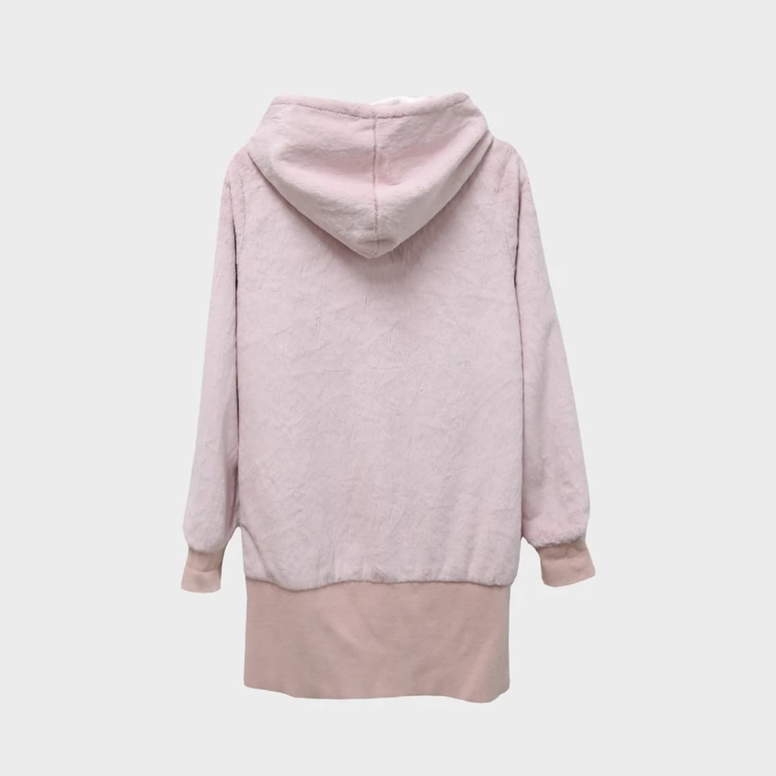 LATINA BY ANAP 핑크 딸기우유 퍼 롱 후드집업 64315 상품이미지2