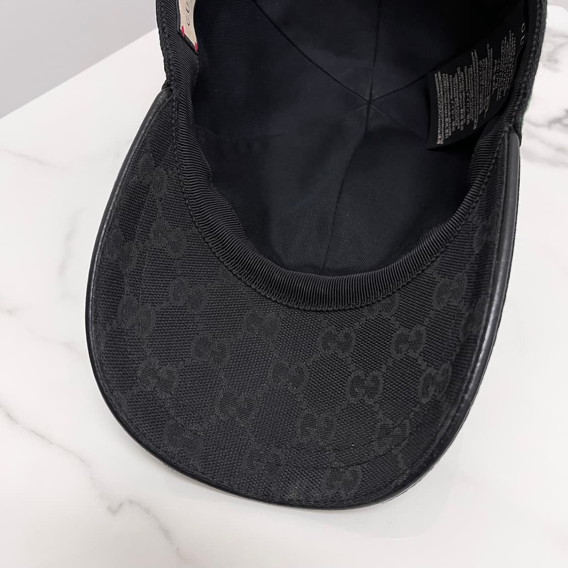 [S+급/정품] 구찌 웹 GG 모자 볼캡 블랙 상품이미지7