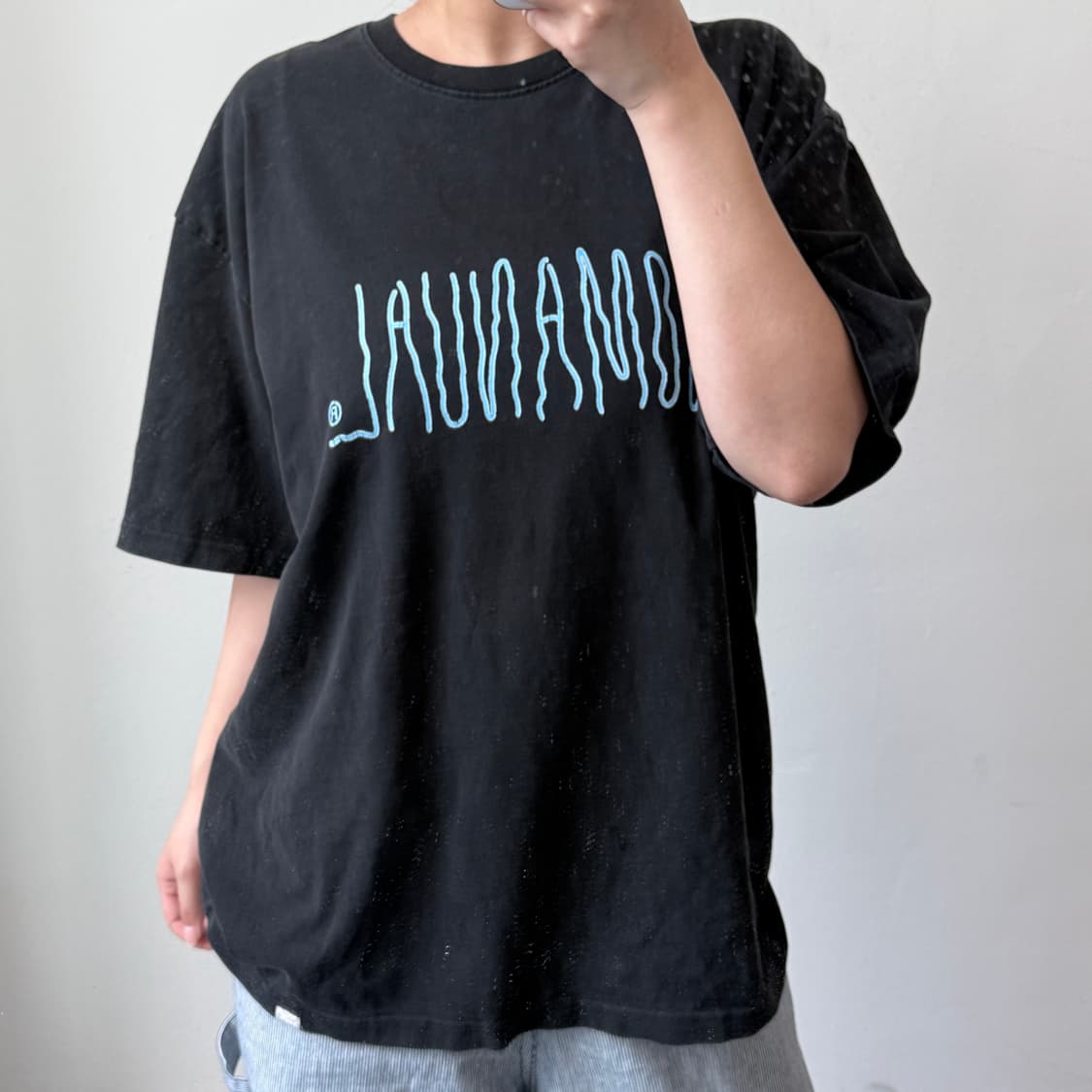 [XL] 노매뉴얼 블랙 반팔티 상품이미지2