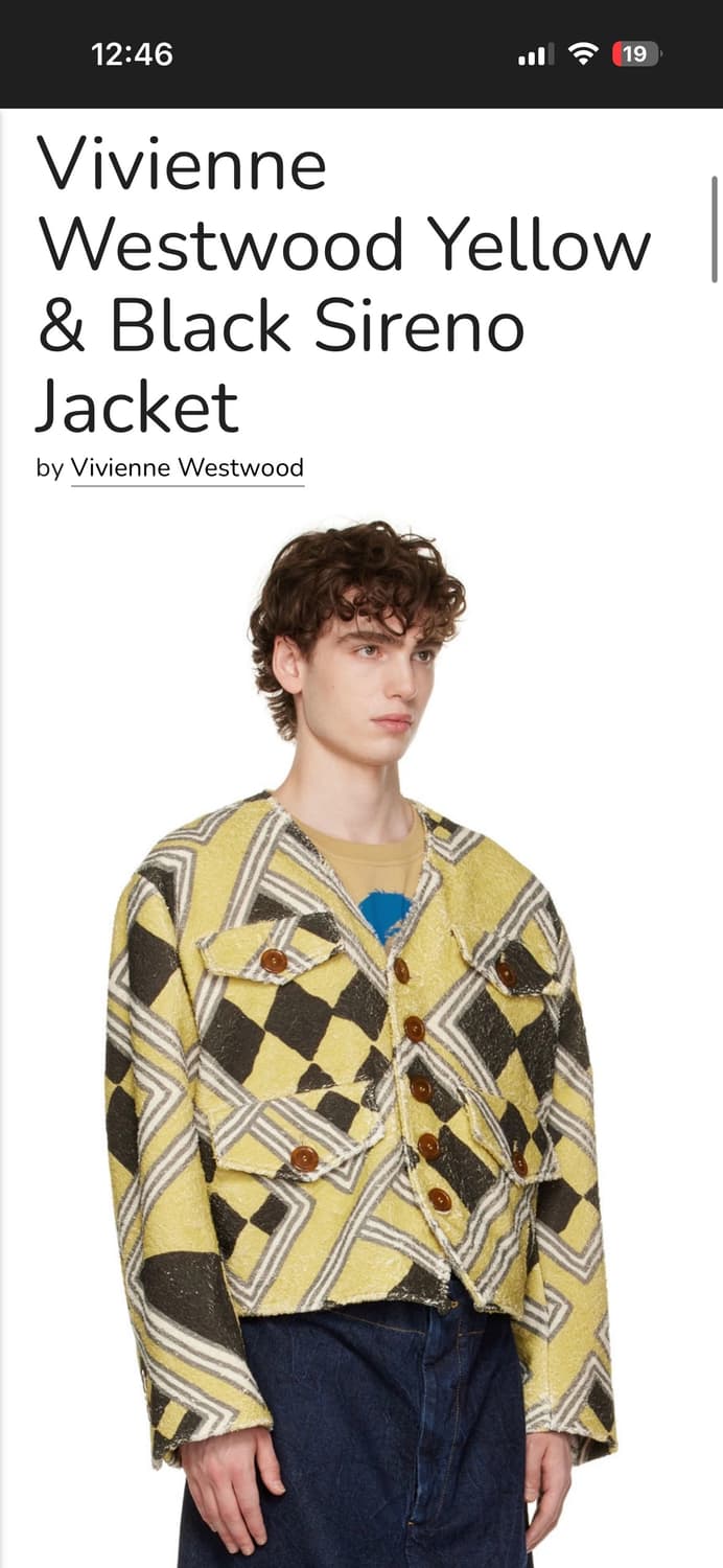 비비안웨스트우드 트위드자켓  상품이미지7