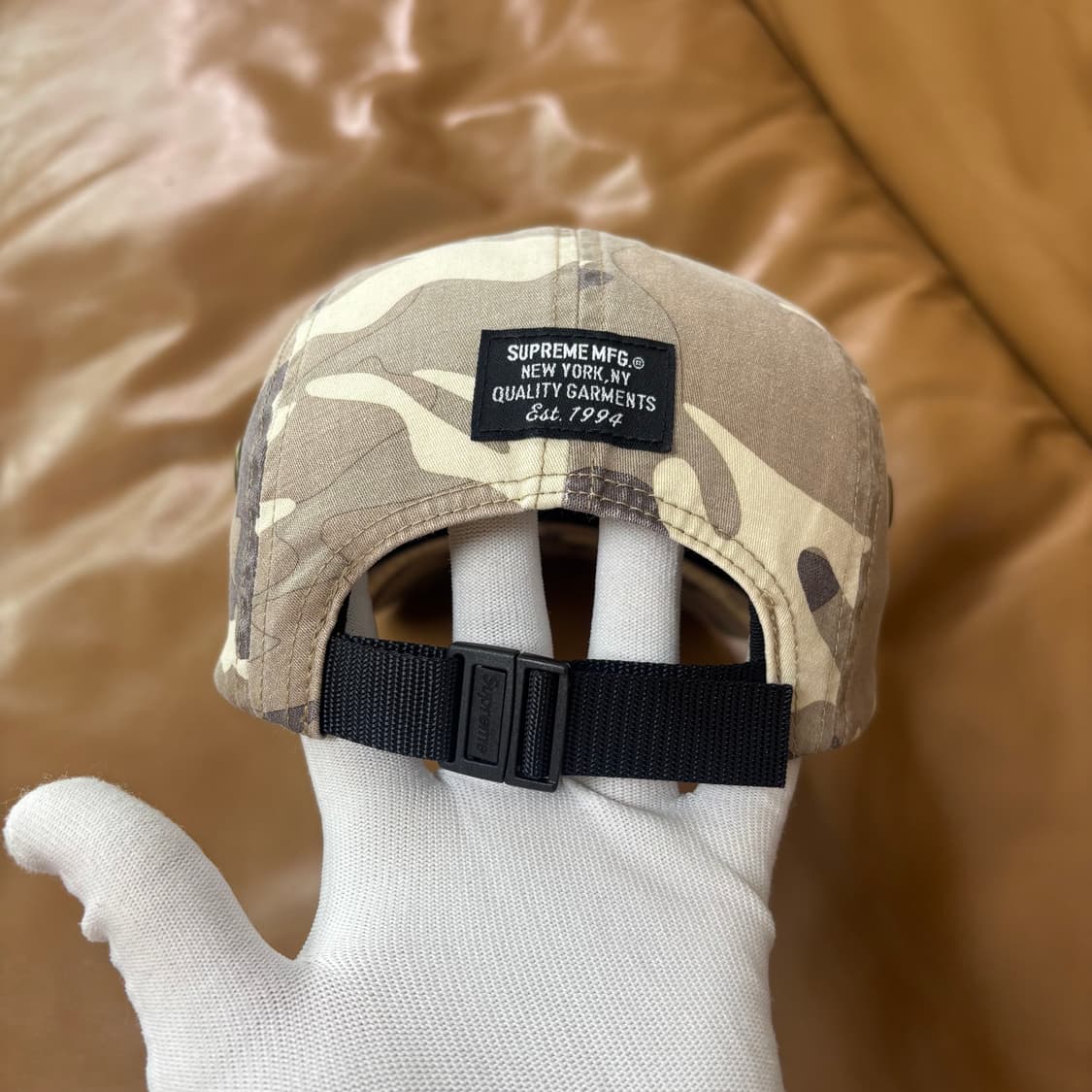 슈프림 캠프캡 모자 박스로고 23ss 밀리터리 카모 스톤 상품이미지8