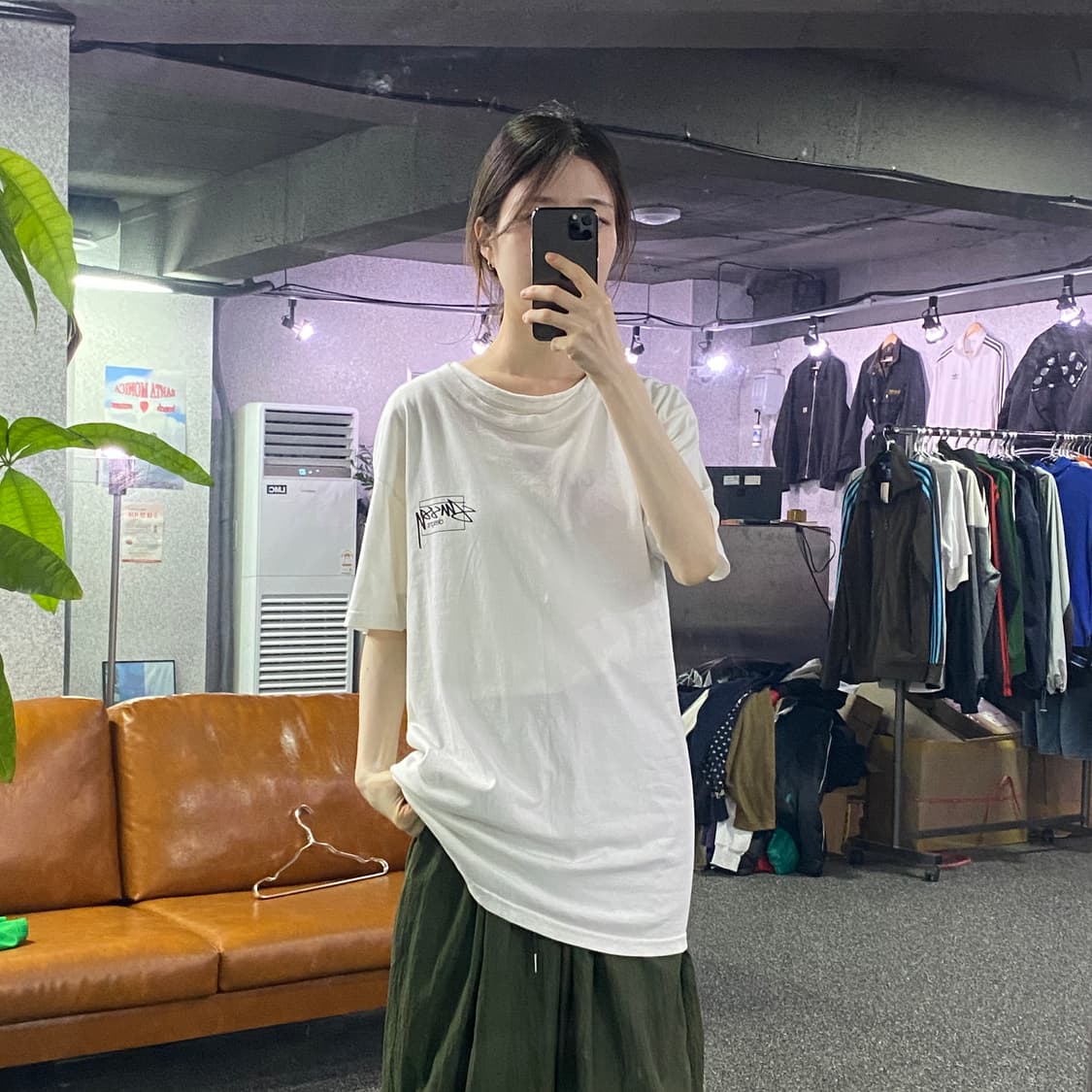 스투시 월드투어 디자인 반팔티 B1996 상품이미지1