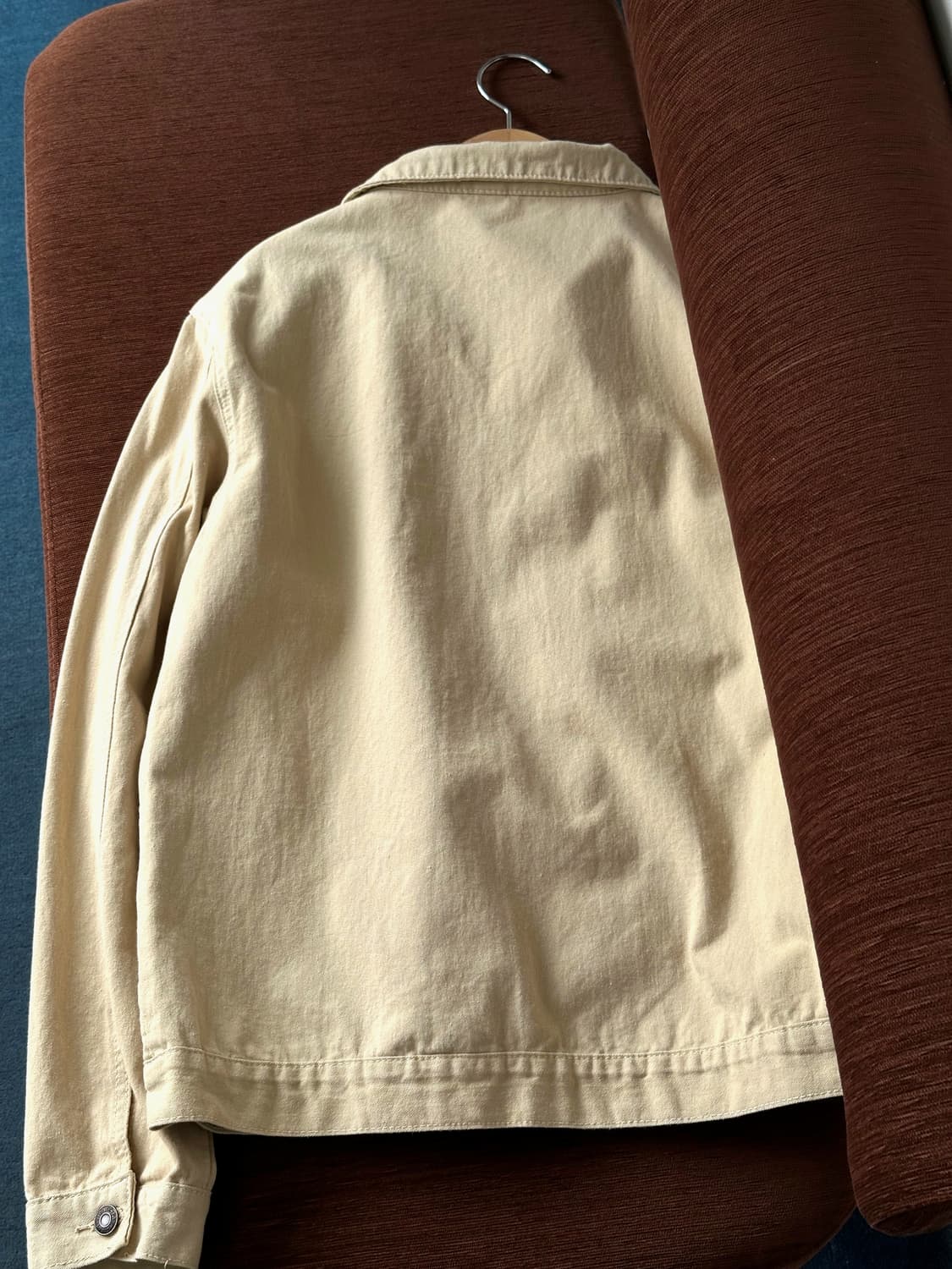 Loose silhouette cotton trucker jacket 상품이미지8