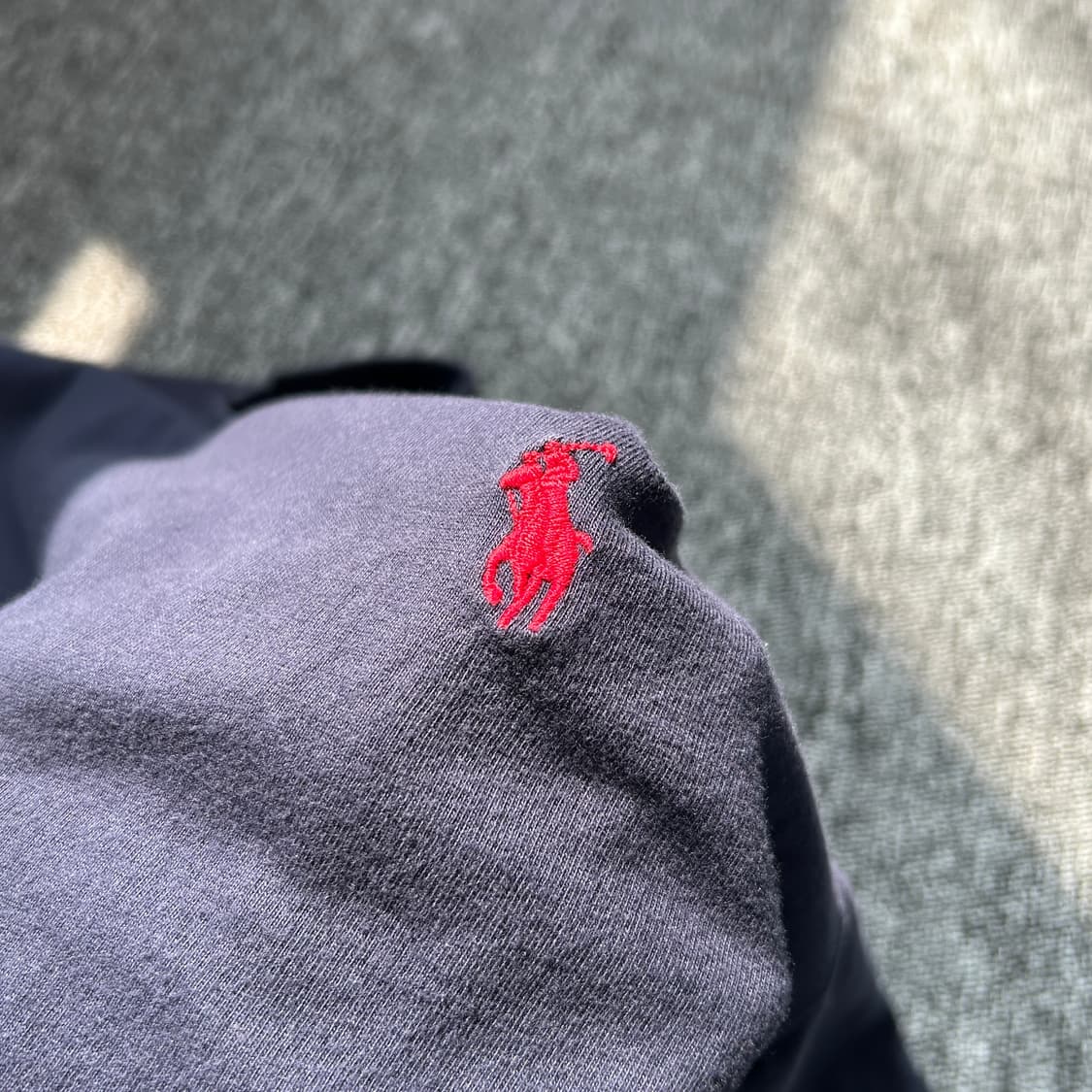 폴로 랄프로렌 네이비 포니 로고 반팔 상품이미지3