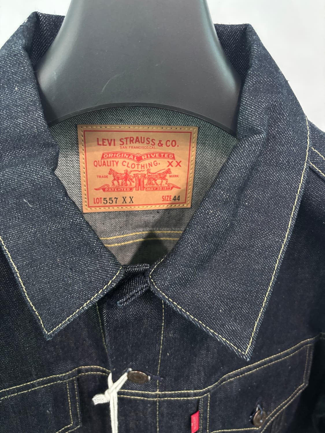 LVC 1961 557 타입3 자켓 오가닉 린스 상품이미지5