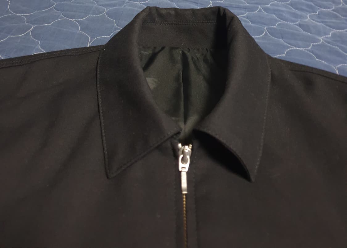 드로우핏 울혼방 포멀 봄버자켓 블랙 (XL) 상품이미지2