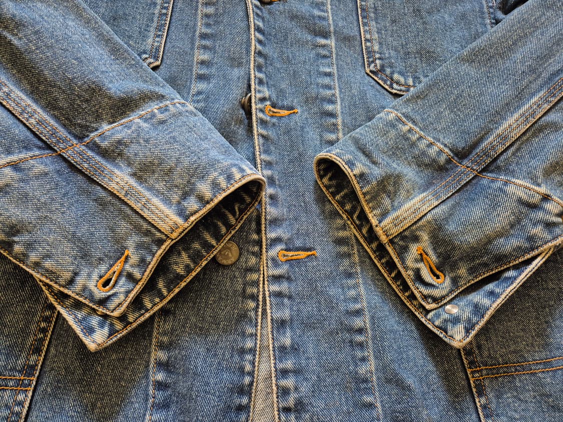 90s Armani jeans 데님 초어 자켓 상품이미지5
