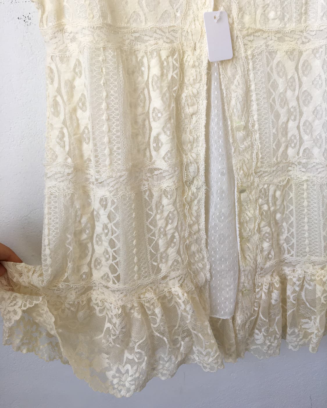 Lace vest 상품이미지5