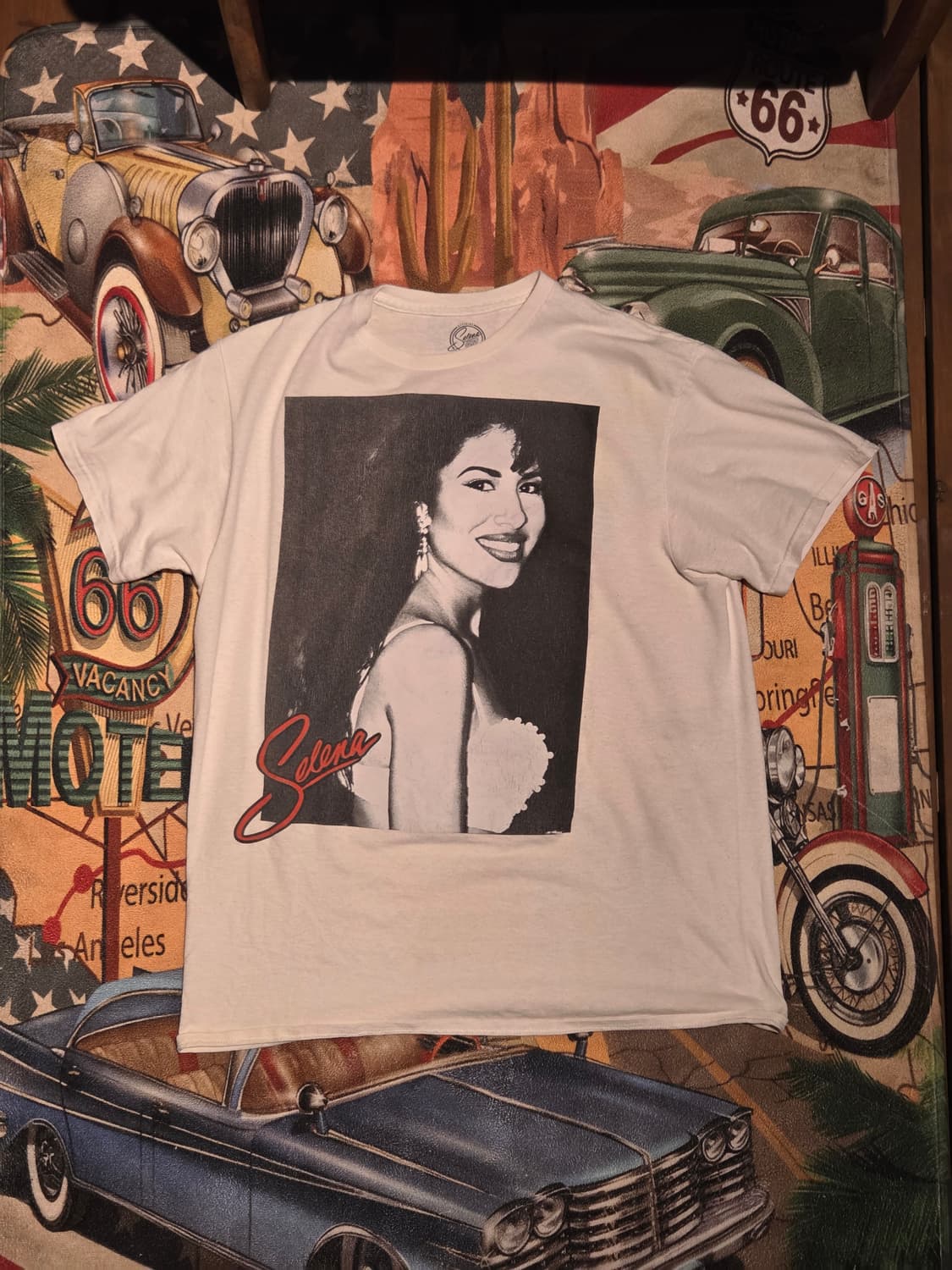 셀레나 킨타니야 싱어 공식 기념 그래픽 티셔츠 상품이미지1