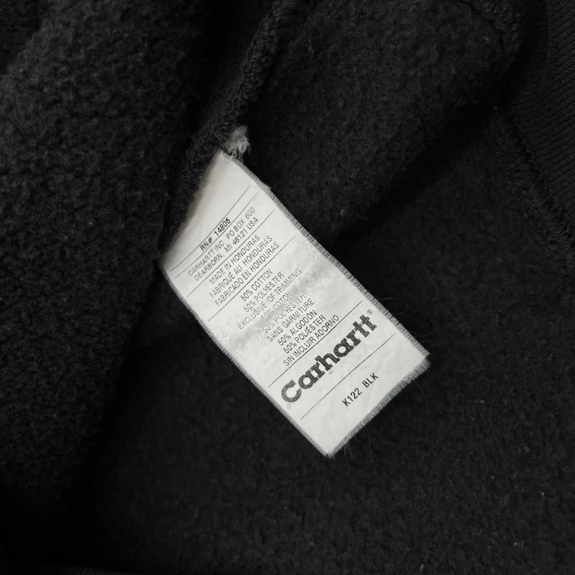 칼하트 다크초코맛 후드집업 XL 상품이미지6