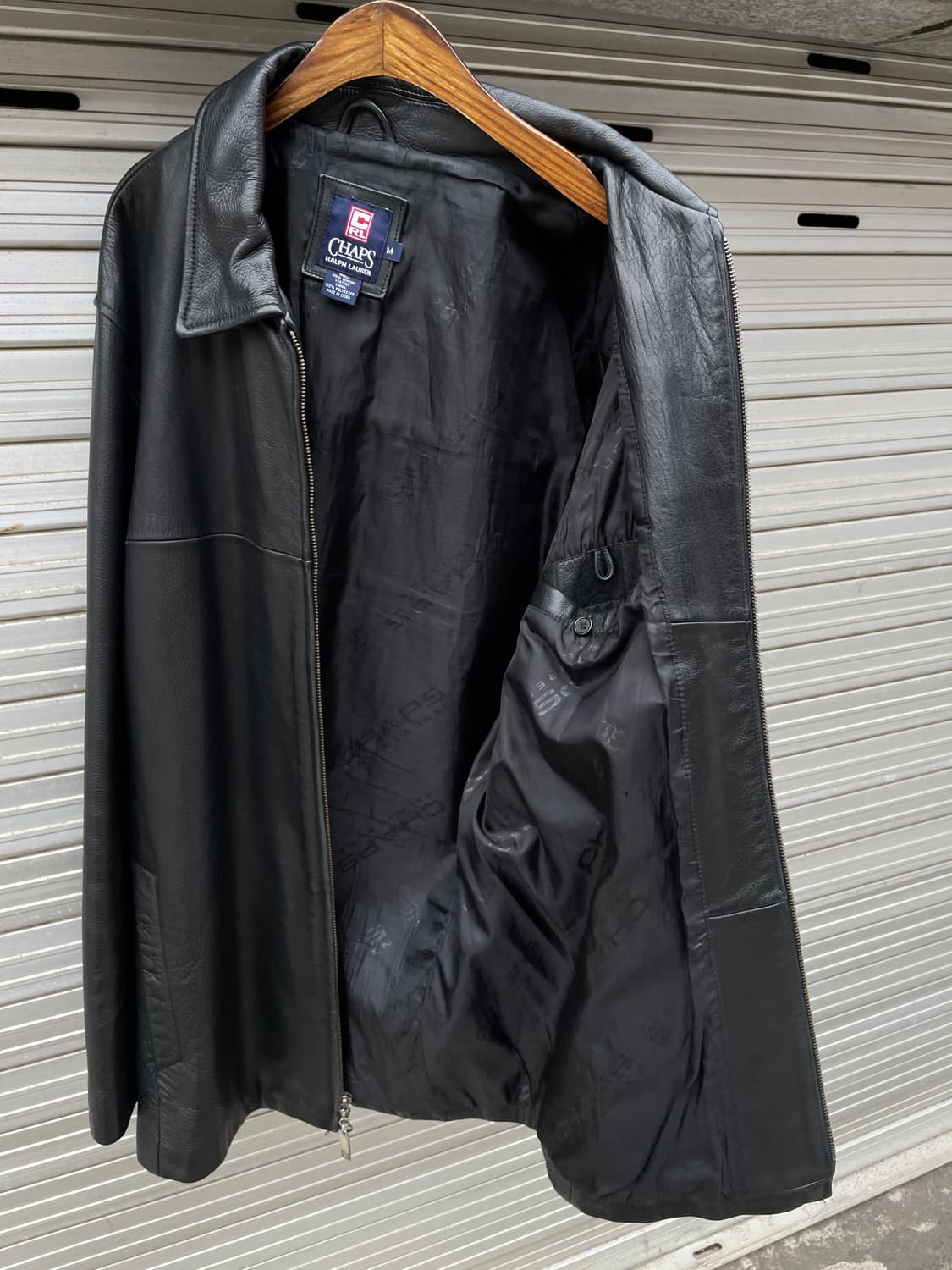 90s Chaps Ralph Lauren Leather Car Coat 상품이미지7