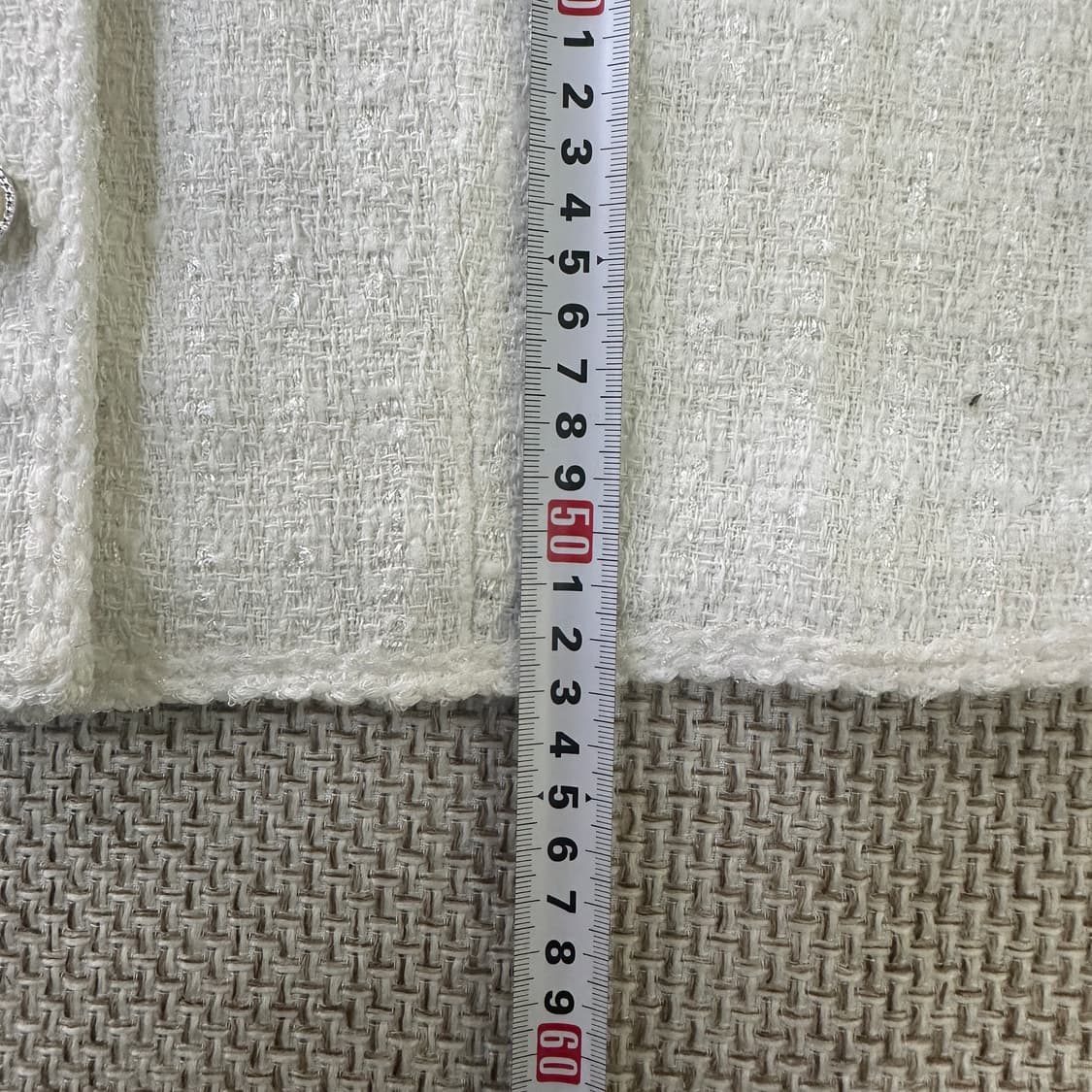 L-XL afinar 여자 트위드 자켓 0415D 상품이미지6