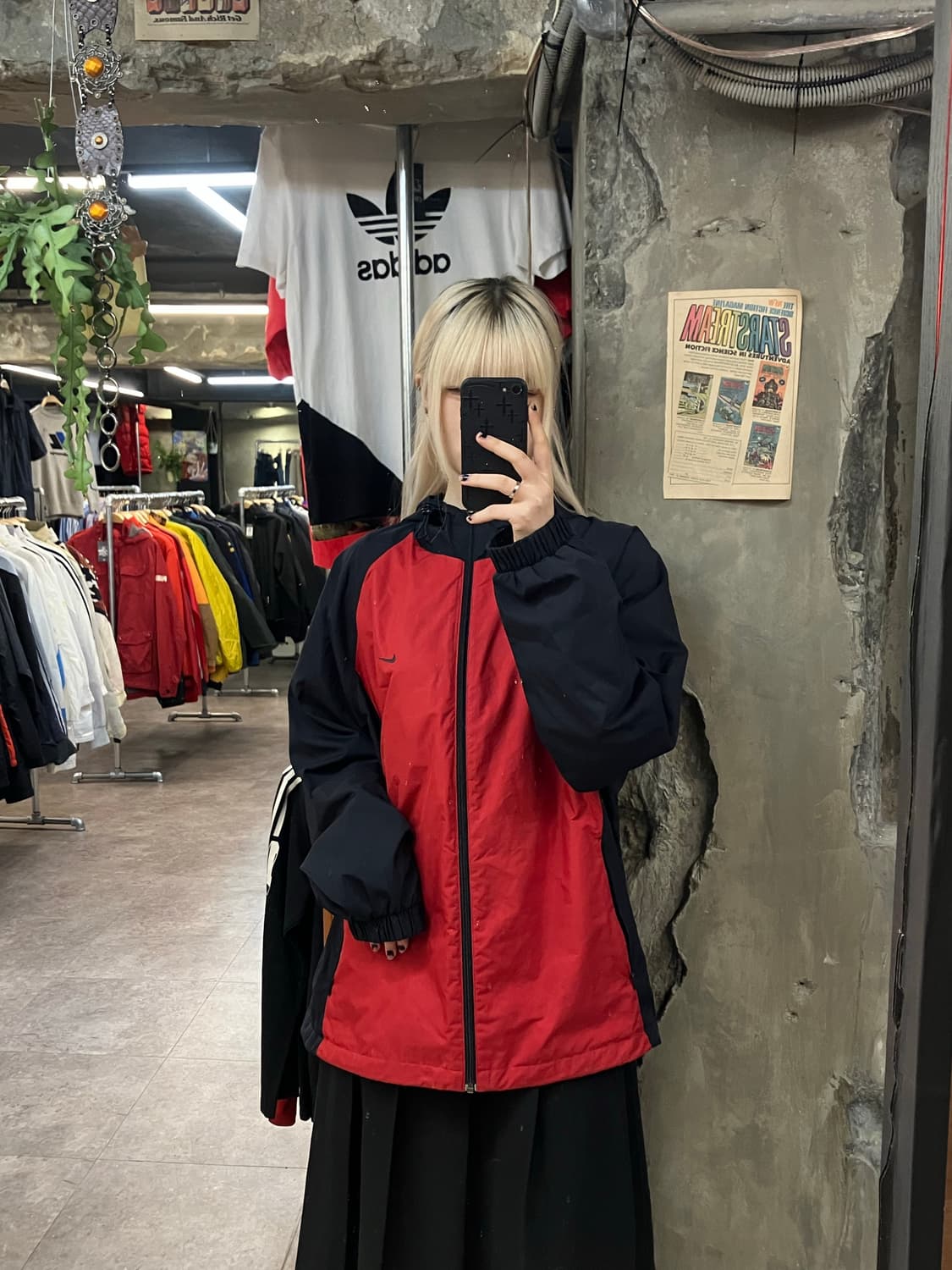 나이키 점퍼 레드 100  #csz1818  상품이미지2