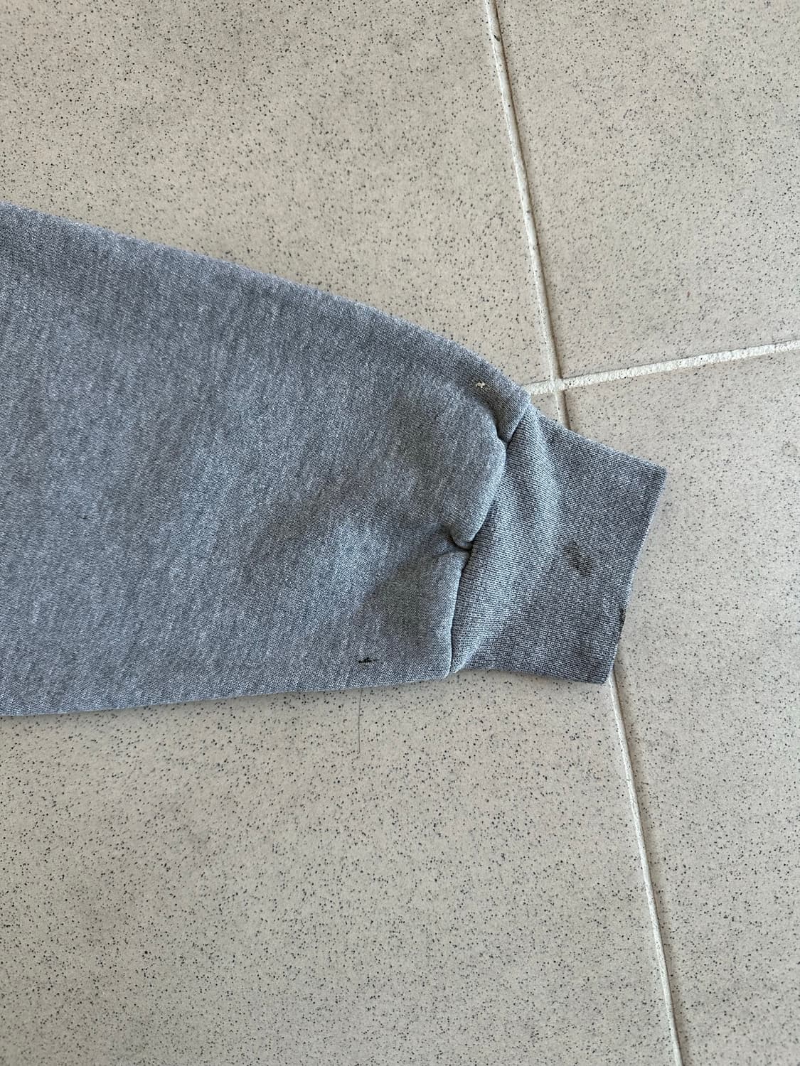 90s 빈티지 러셀 후드 그레이 XL 페인팅 상품이미지5