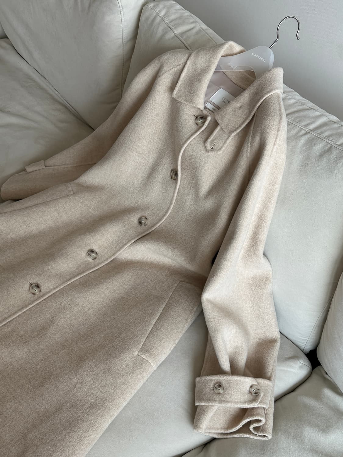 링서울 울 핸드메이드 코트 상품이미지8