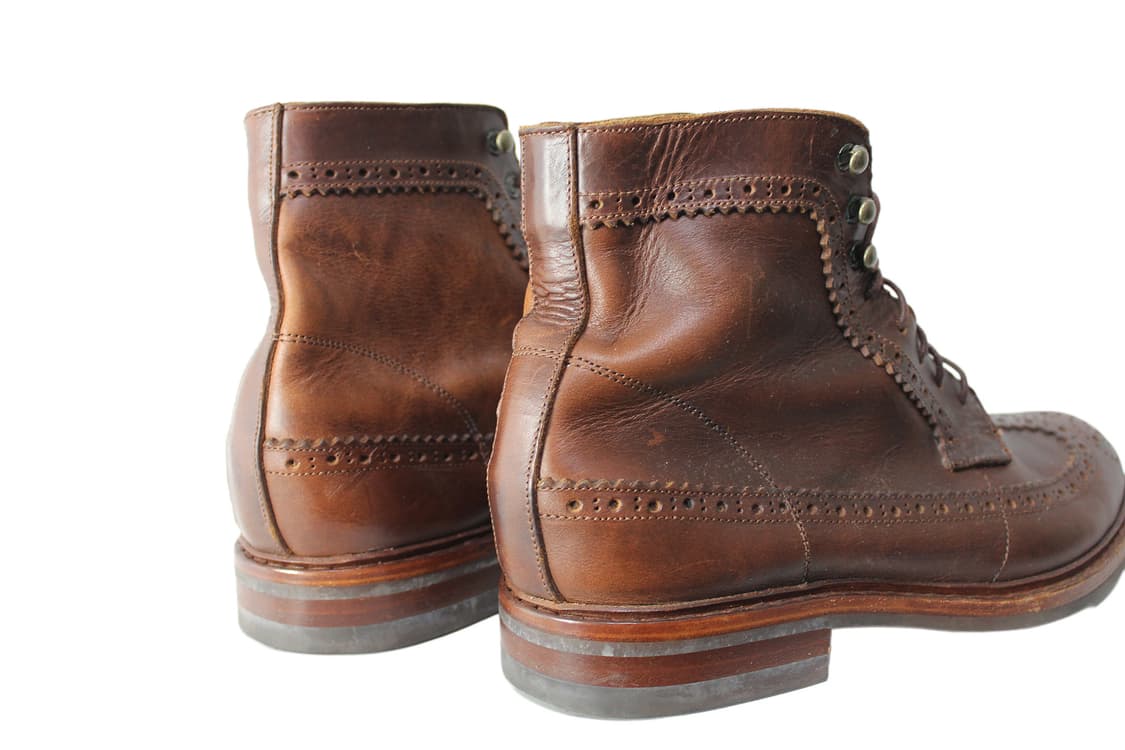 THE KLAXON 더클락슨 풀그레인 브로그 부츠 상품이미지7