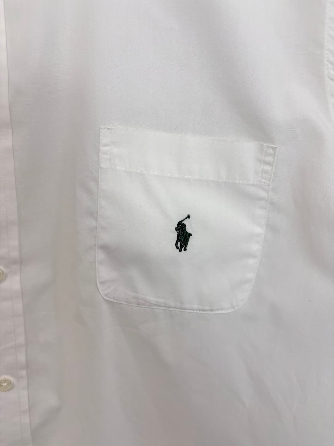  [3XL]POLO폴로 그린포니 화이트 셔츠  상품이미지5