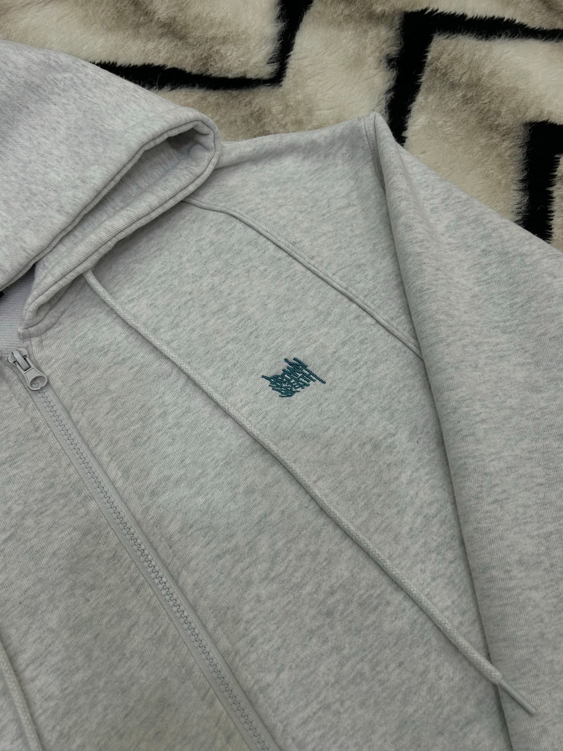 [L]브라운브레스 후드집업/애쉬해더/기모 상품이미지1