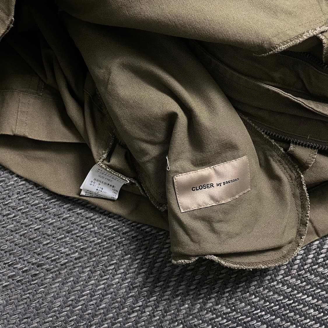 Parsons 내피 투인원 퍼 트리밍 사파리 야상 자켓 o 5225 상품이미지7