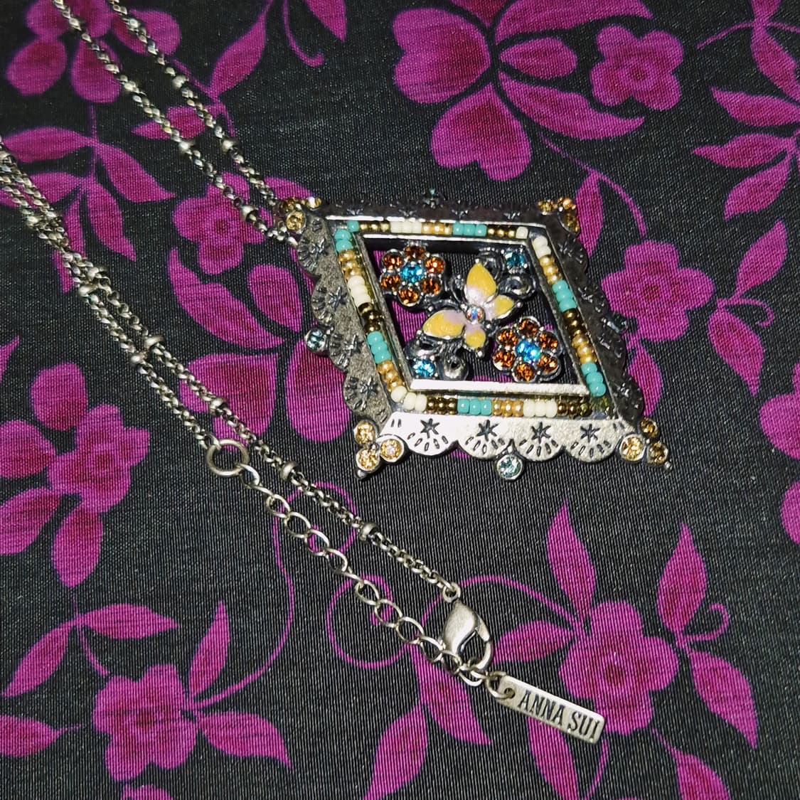 00s 안나수이 보헤미안 빅 다이아 목걸이 상품이미지7