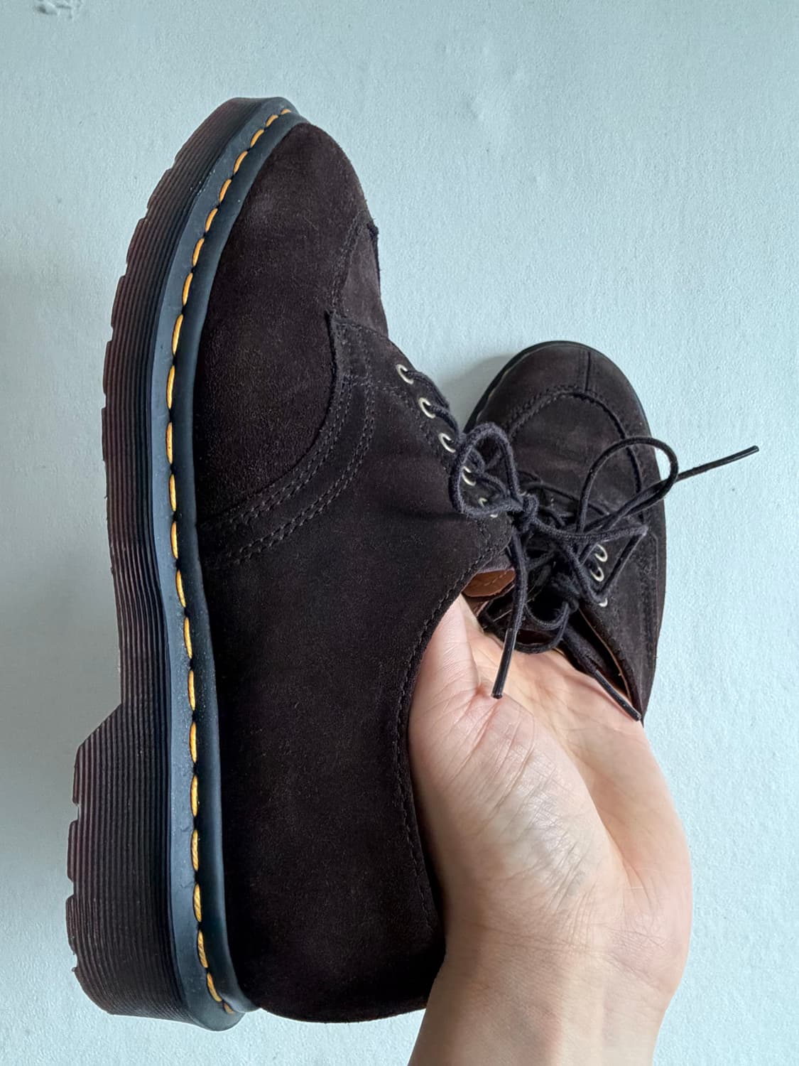 닥터마틴 2046 브라운 스웨이드 uk7 260 상품이미지2