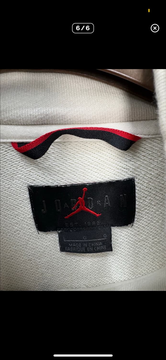 나이키 조던 플라이트룹 아노락 스웻 셔츠 H930 상품이미지6