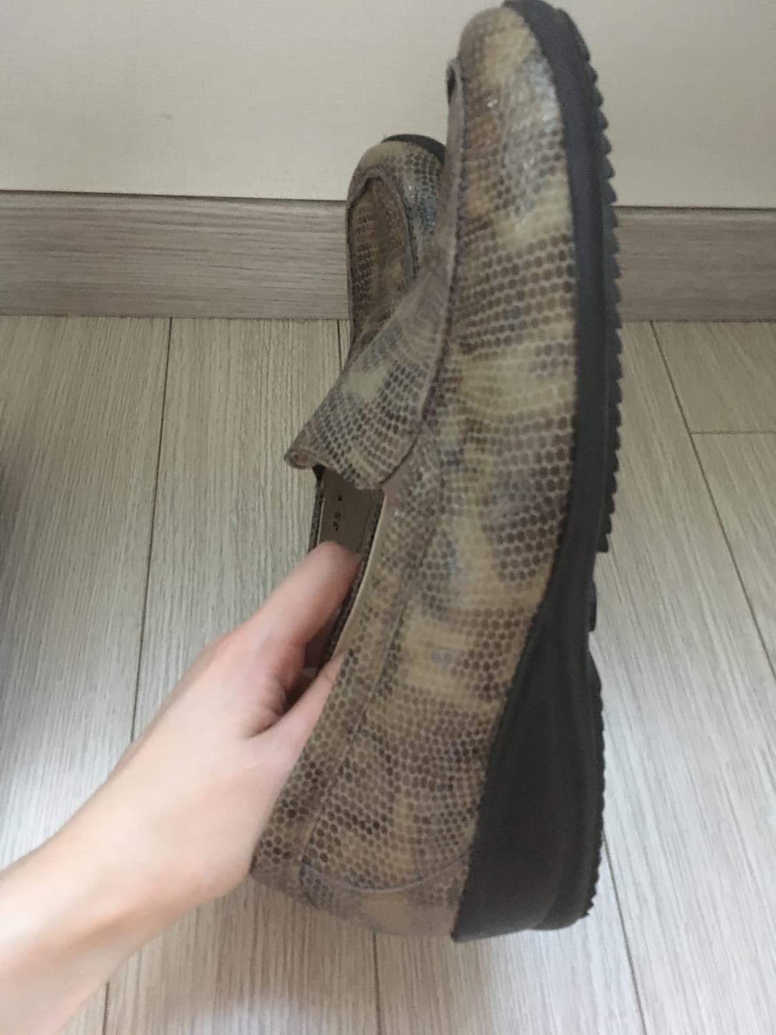 Dot leather loafer 상품이미지4