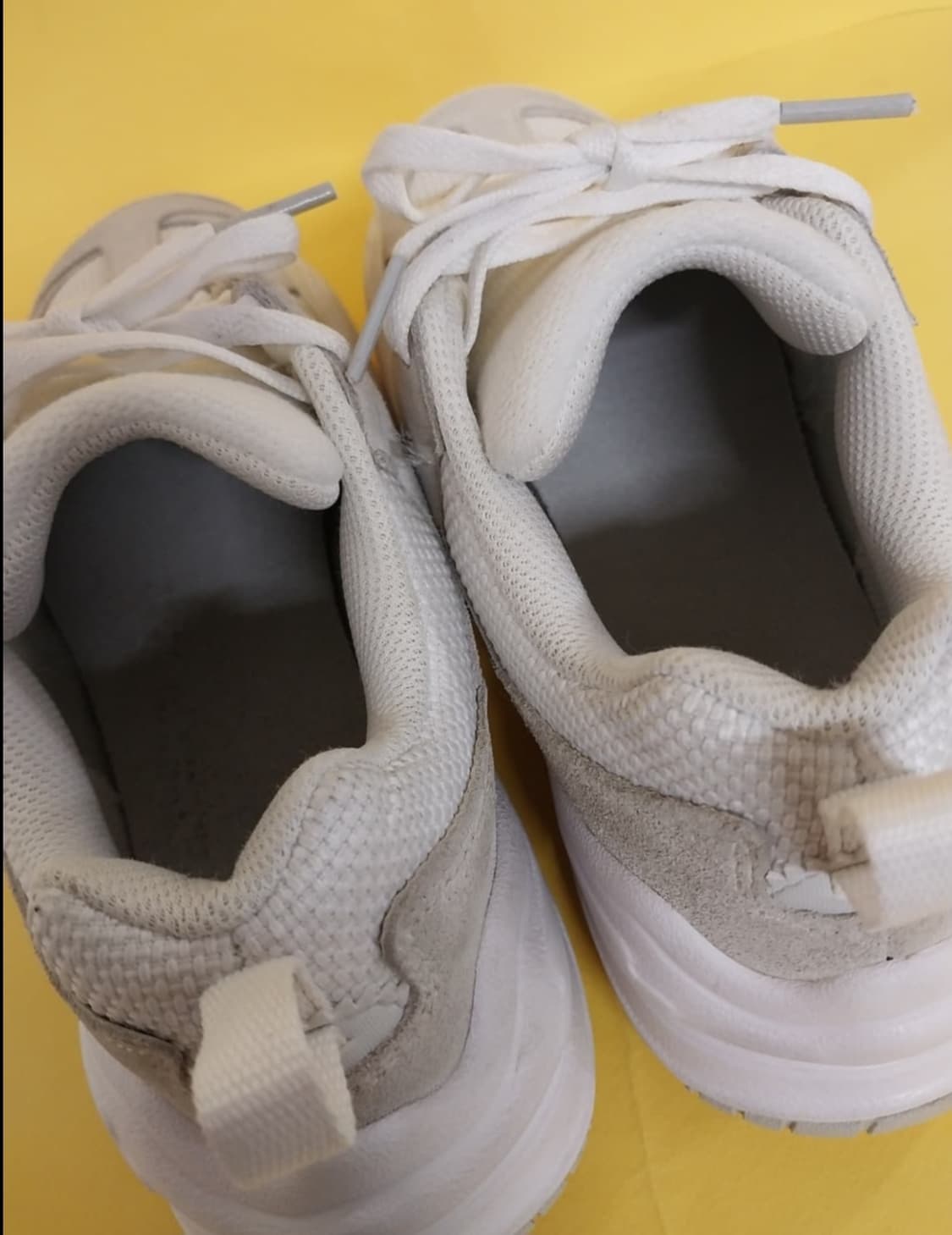 여성 나이키 테크 헤라 화이트 런닝화, 운동화 (235) 상품이미지6