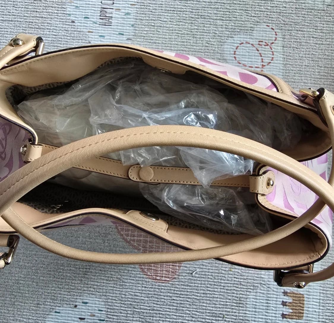 루이까또즈 y2k 갸루 핑크 토트백 상품이미지3