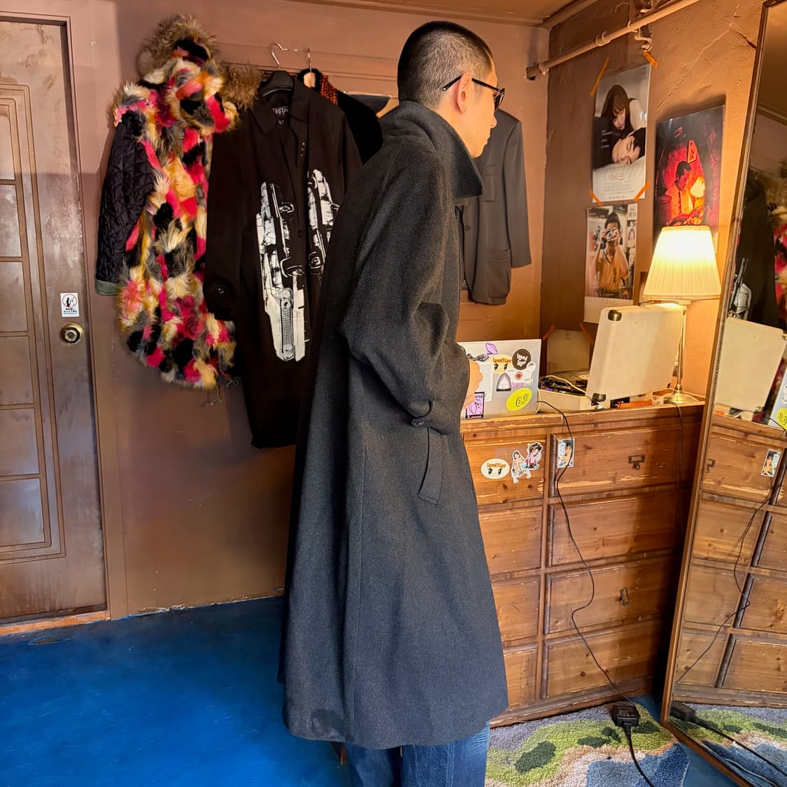 BELTA BUONO CASHMERE 100 RAGLAN COAT 상품이미지3