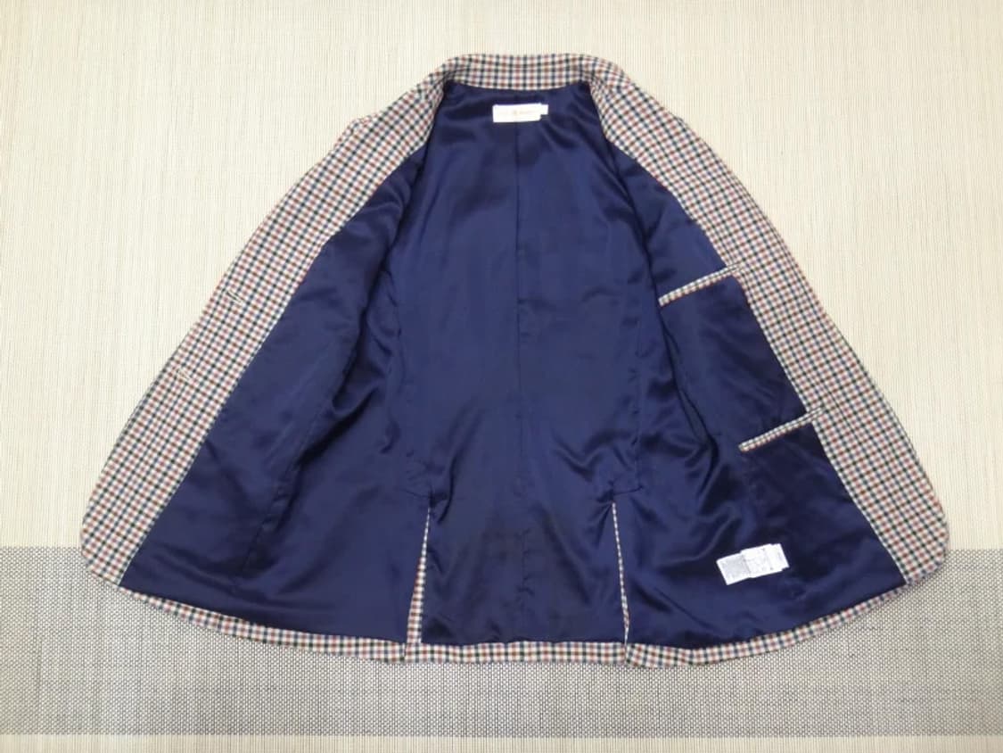 (66size) 토리버치 깅엄체크 플래드 블레이저 상품이미지7