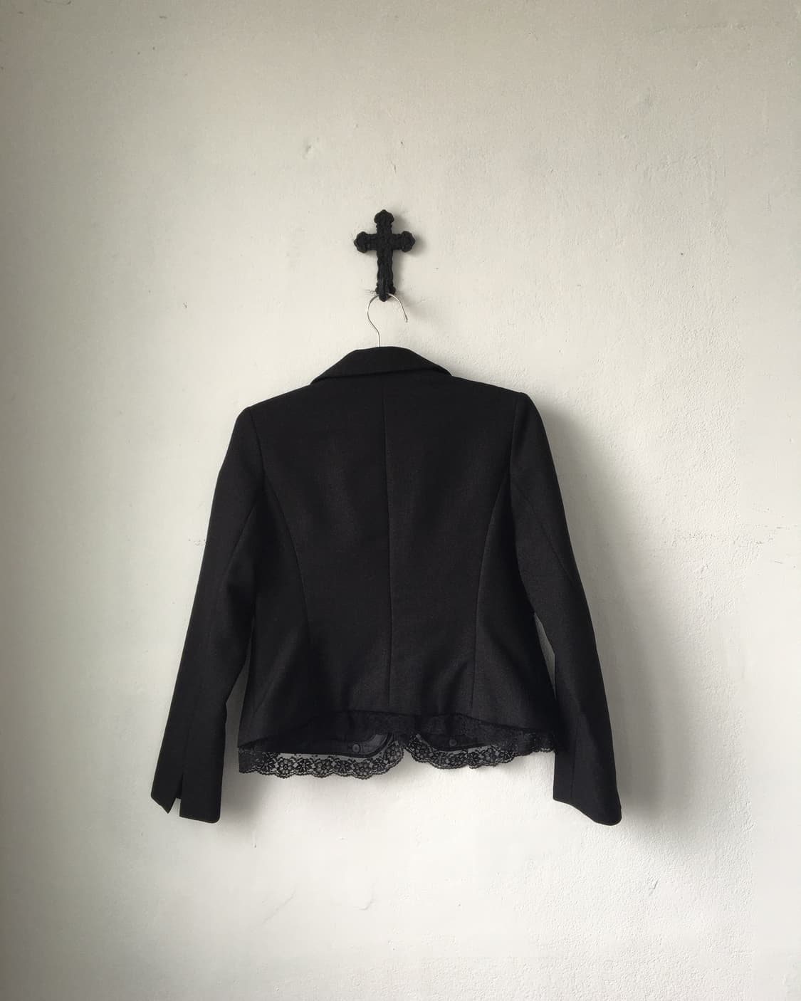 lace trimming ribbon point jacket 상품이미지3