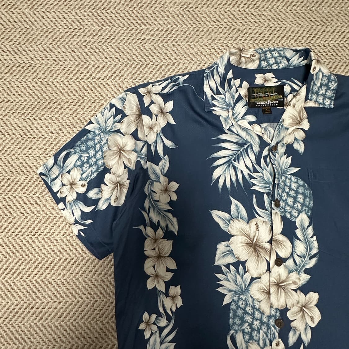 VINTAGE usa made rayon hawaiian shirt 상품이미지3