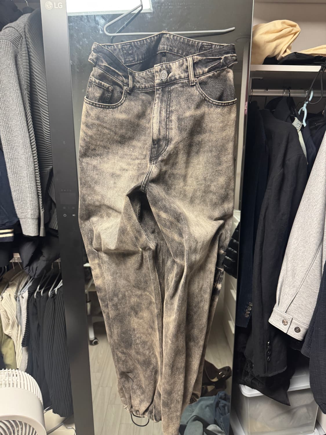 준지 23fw 컬렉션 디스 데님 팬츠 46사이즈 상품이미지1