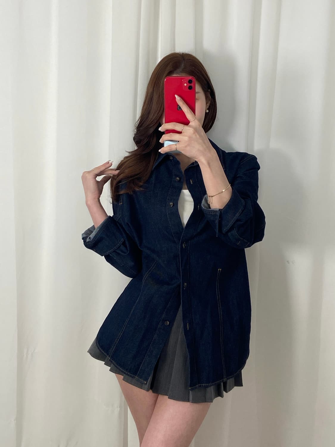 새상품 코스 데님 자켓 상품이미지3