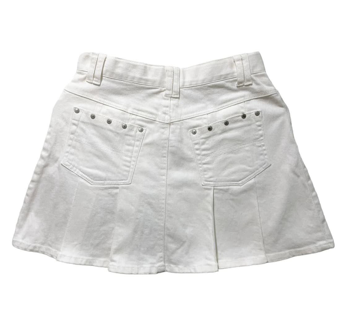 vintage white mini skirt 상품이미지2