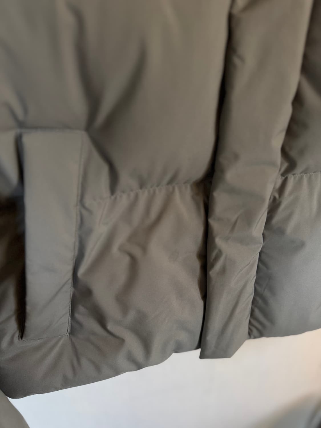 [M]무신사 스탠다드 숏패딩 점퍼 그레이 상품이미지6