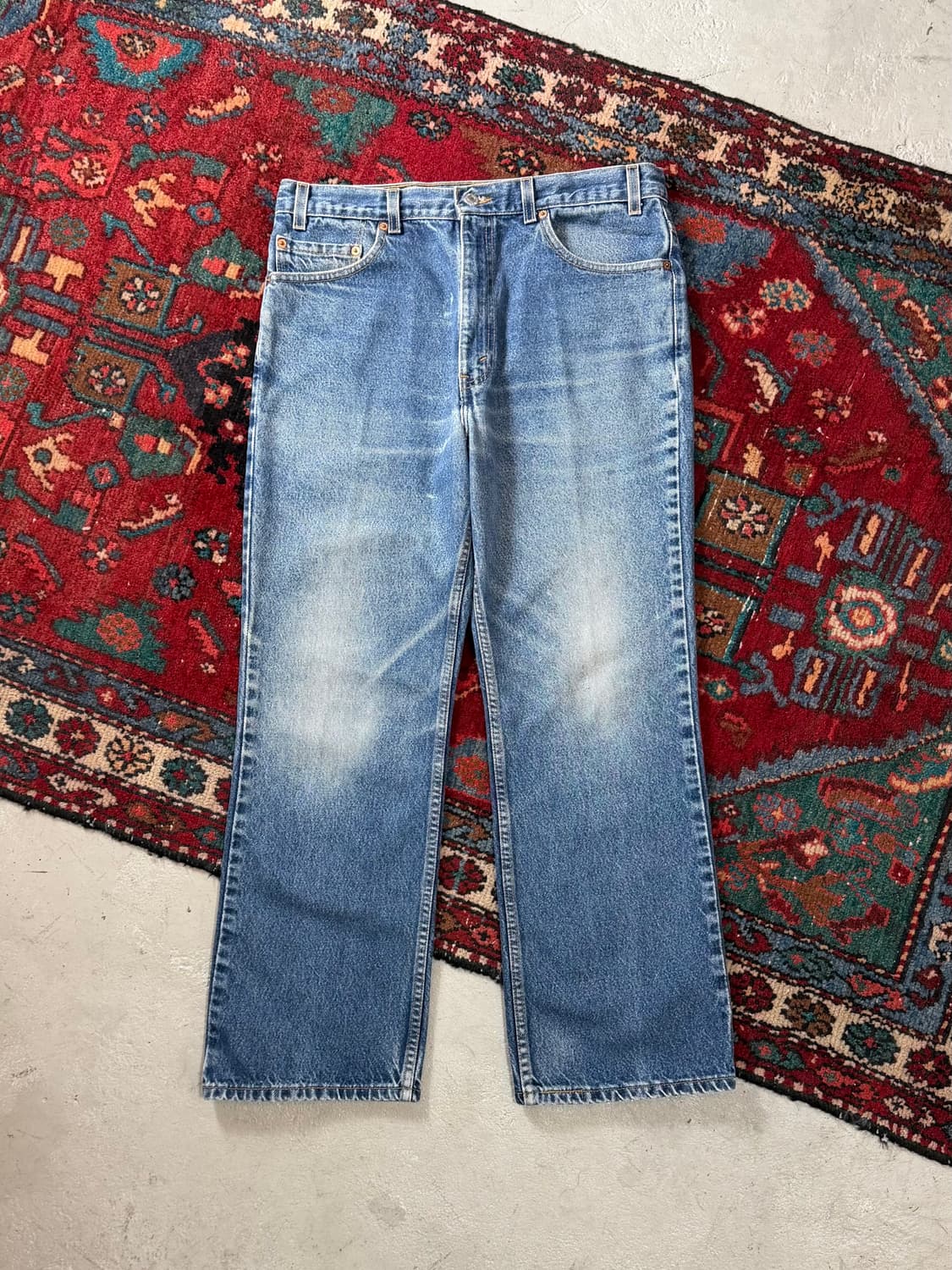 90’s USA 빈티지 리바이스 517 오렌지탭 부츠컷 리바이스 청바지 상품이미지1