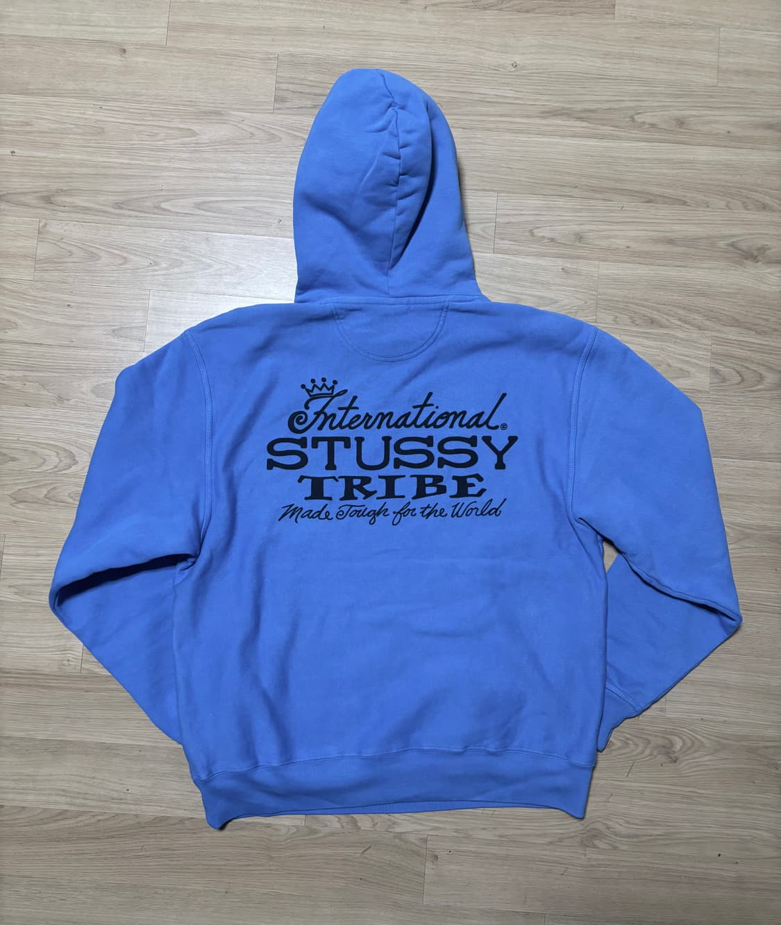(새상품) 스투시 트라이브 후드 블루 L 상품이미지3