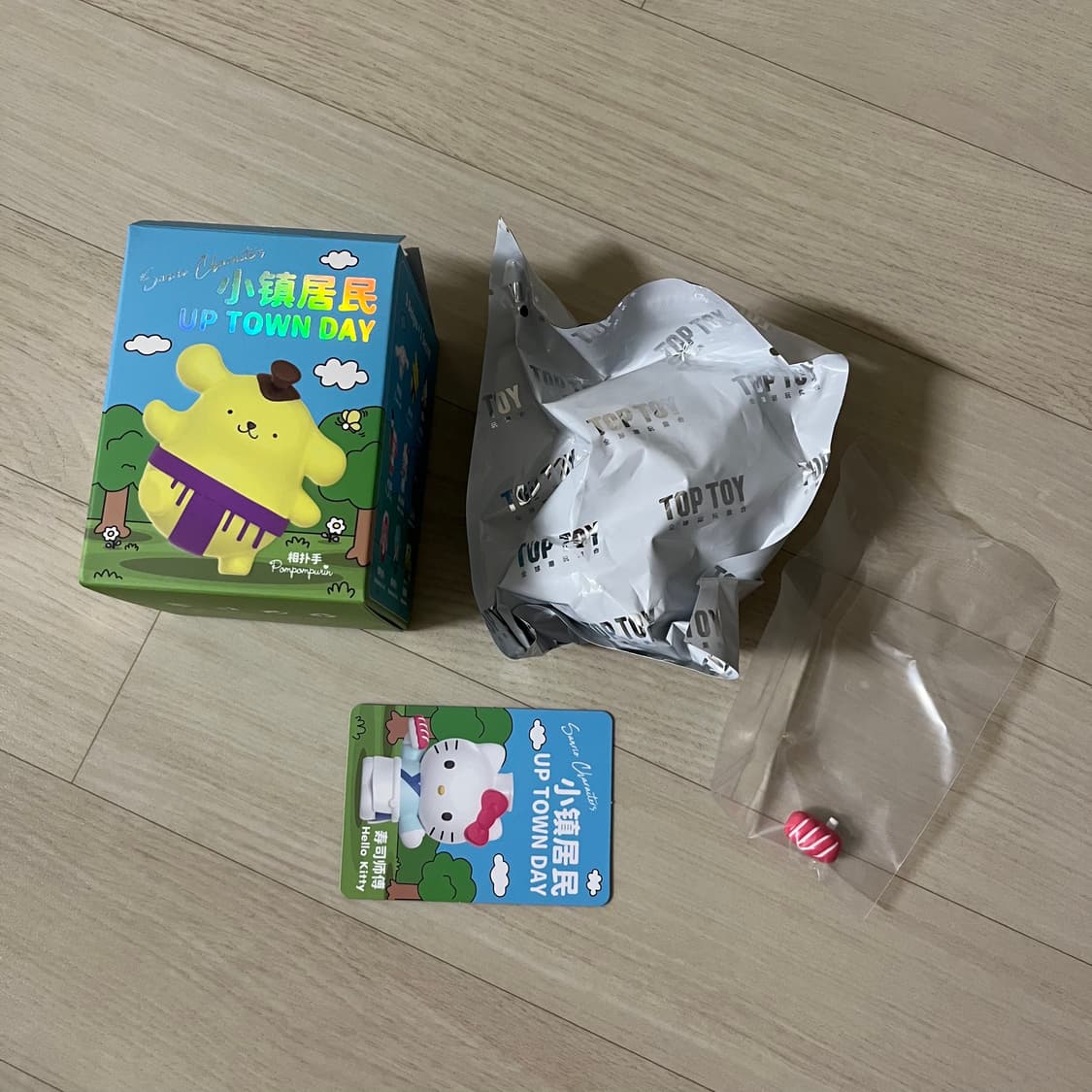 산리오 업타운데이 피규어 키티 포차코 폼폼푸린 시나모롤 마멜 리틀트윈스타 상품이미지3